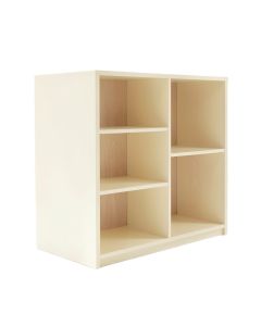 Linden Bridge Desktop Shelving Unit - Cream (synthetic illustration; no displayed measurements)