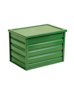 Flint Crest Closed Outdoor Storage Box - Green