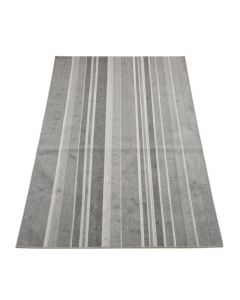 Reed Bend Rectangular Area Rug - Gray