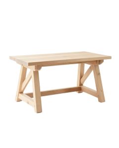 Hill Crest Empty Workshop Workbench - Beige (synthetic illustration; no displayed measurements)