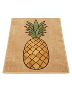 Maura Trio Pineapple Rust Welcome Outdoor Door Mat (synthetic illustration; no displayed measurements)