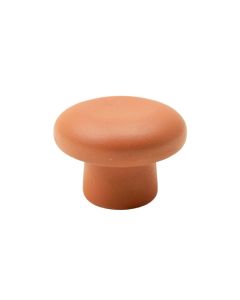 Spruce Bend Cabinet Knob Without Packaging - Terracotta