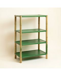 Moss Brook Empty Seed-Starting Shelving Unit Without Lights - Green (synthetic illustration; no displayed measurements)