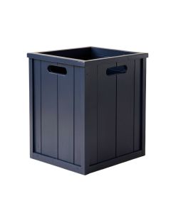 Meadow Arc Closed Outdoor Storage Box - Navy