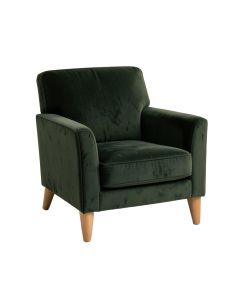 Martense 24 '' Wide Velvet Armchair (synthetic illustration; no displayed measurements)