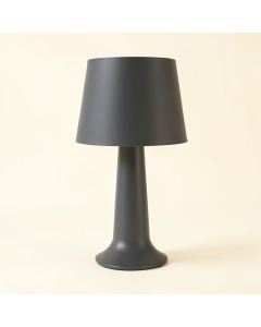 Lorine 18 '' Dark Gray Table Lamp (synthetic illustration; no displayed measurements)