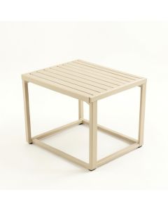Alder Canyon Compact Balcony Table - Beige (synthetic illustration; no displayed measurements)