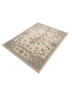 Brandt Floral Beige/Gray Area Rug