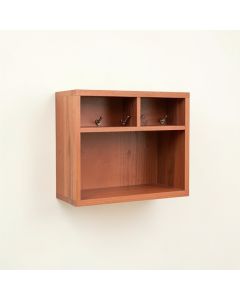 Cedar Bluff Wall-Mounted Entryway Organizer Shelf - Terracotta (synthetic illustration; no displayed measurements)