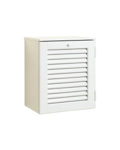 Linden Brook Wall-Mounted Laundry Cabinet - White (synthetic illustration; no displayed measurements)