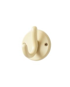 Oak Branch Wall-Mounted Robe Hook - Ivory