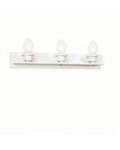 Araceli 3-Light Dimmable Clear Vanity Light (synthetic illustration; no displayed measurements)