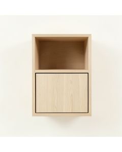 Cove Crossing Wall-Mounted Entry Cabinet - Beige (synthetic illustration; no displayed measurements)