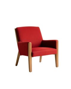 Red Chairs By Francis Augustine - Photograph Print