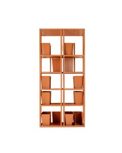 Maple Canyon Empty Vertical Garden Frame - Terracotta