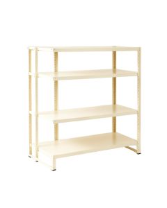 Cliff Fold Desktop Shelving Unit - Ivory (synthetic illustration; no displayed measurements)