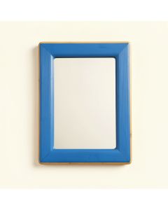 Hill Brook Framed Wall Mirror - Blue (synthetic illustration; no displayed measurements)