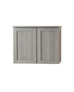 Fern Bend Wall-Mounted Entry Cabinet - Gray (synthetic illustration; no displayed measurements)