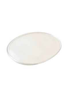 Cleartex Beveled Oval Chair Mat