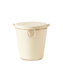 Harbor Bridge Storage Canister With Lid - Ivory