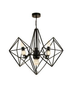Vindas 6 - Light Statement Geometric Chandelier (synthetic illustration; no displayed measurements)