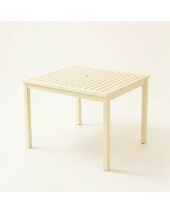 Oak Dale Patio Table - Ivory (synthetic illustration; no displayed measurements)