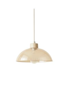 Elm Canyon Pendant Light Suspended From One Plain Cable - Beige (synthetic illustration; no displayed measurements)
