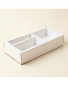 Brook Branch Empty Pantry Drawer Organizer Insert - White (synthetic illustration; no displayed measurements)