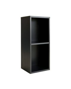 Ridge Canyon Narrow Cubby Tower - Black (synthetic illustration; no displayed measurements)