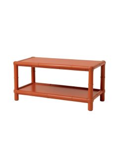 Flint Dell Indoor Bench - Terracotta