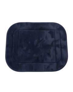 Elm Crest Bath Mat - Navy (synthetic illustration; no displayed measurements)