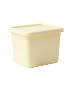 Willow Bend Closed Outdoor Storage Box - Cream