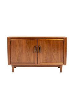 Reed Mid-Century Modern Multicolor 2-Door Wood Dining Room Sideboard