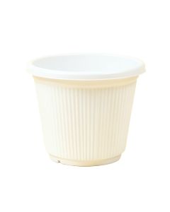 Glen Branch Empty Planter - White