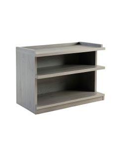 Pine Crossing Desktop Shelving Unit - Gray (synthetic illustration; no displayed measurements)