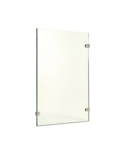 60 '' X 78 '' Frameless Fixed Glass Panel (synthetic illustration; no displayed measurements)