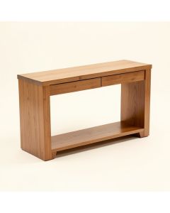 42 '' Solid Wood Console Table (synthetic illustration; no displayed measurements)