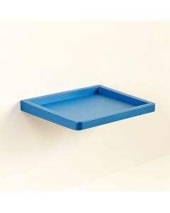 Ash Falls Wall-Mounted Cat Perch - Blue (synthetic illustration; no displayed measurements)