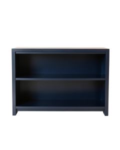 Aspen Bend Low Bookcase - Navy