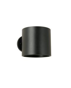 Hazel Bluff Wall Sconce Mounted On A Plain Wall - Black (synthetic illustration; no displayed measurements)