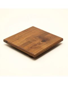 Ez-Floor 12 '' X 12 '' Teak Wood Snap-In Deck Tiles In Oiled (synthetic illustration; no displayed measurements)