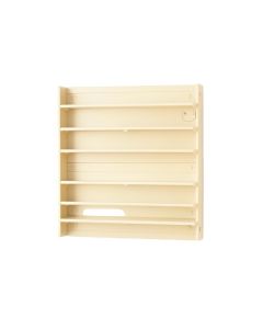 Clay Brook Empty Wall-Mounted Tool Organizer Panel - Cream (synthetic illustration; no displayed measurements)