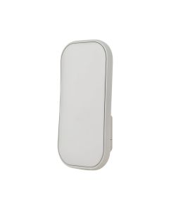 Decorative Battery-Powered Patio Wall Thermometer (synthetic illustration; no displayed measurements)