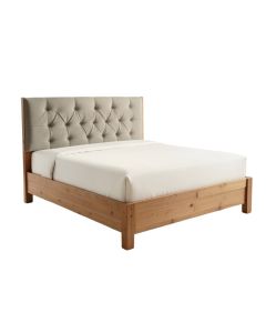 Carnanreagh Tufted Upholstered Standard Bed (synthetic illustration; no displayed measurements)