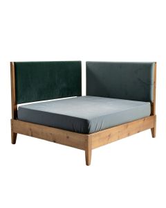 Goodrich Velvet Upholstered Standard Bed