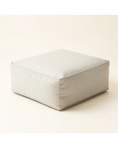 Spectrum Solid Cotton Pouf Ottoman (synthetic illustration; no displayed measurements)