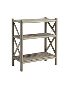 Pine Brook Empty Seed-Starting Shelving Unit Without Lights - Gray (synthetic illustration; no displayed measurements)