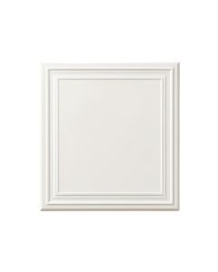 Heath Bluff Uninstalled Square Decorative Tile - White