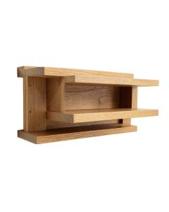 3 Piece Pine Solid Wood Floating Shelf