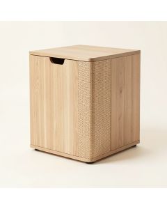 Contemporary Cabinet Laundry Hamper (synthetic illustration; no displayed measurements)